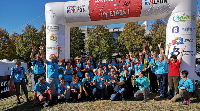 LE CODERS 69 AU NORDICKWALK'IN LYON
