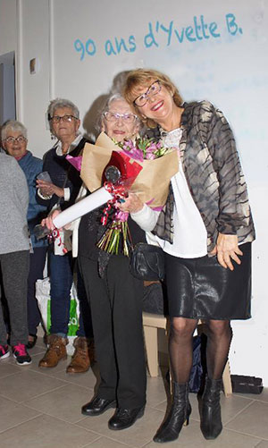 LES 90 ANS D’YVETTE BALME LES 90 ANS D’YVETTE BALME