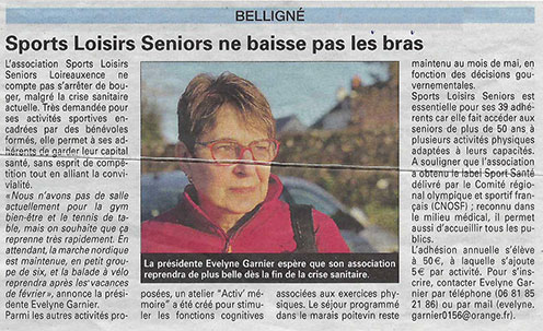 LE CLUB DE LOIREAUXENCE NE BAISSE PAS LES BRAS LE CLUB DE LOIREAUXENCE NE BAISSE PAS LES BRAS
