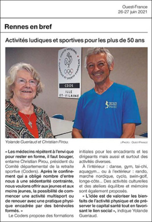 DES MÉDAILLÉS EN BRETAGNE : JACQUELINE ET JEAN-LOUIS DES MÉDAILLÉS EN BRETAGNE : JACQUELINE ET JEAN-LOUIS