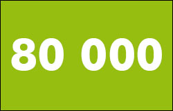 NOUS SOMMES 80 000  !