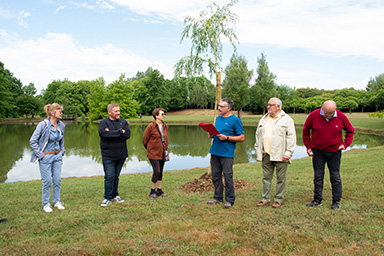 Un arbre pour les 40 ans de la FFRS