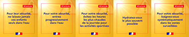 PRÉVENTION DES NOYADES ET FORTES CHALEURS PRÉVENTION DES NOYADES ET FORTES CHALEURS