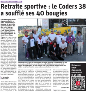 40 ans du Coders de l'Isère et de la FFRS
