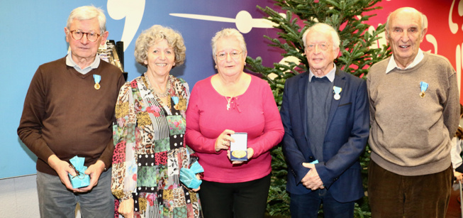 REMISE DE MÉDAILLES DANS LE PUY-DE-DÔME