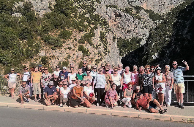 LE CODERS 32 DANS LES BASSES GORGES DU VERDON