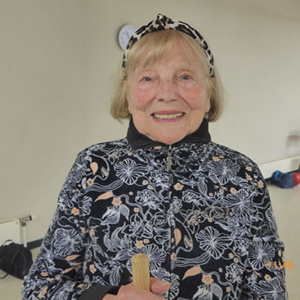 MADELEINE BOUILLANNE, DOYENNE DE LA RS GRAND DOLE MADELEINE BOUILLANNE, DOYENNE DE LA RS GRAND DOLE