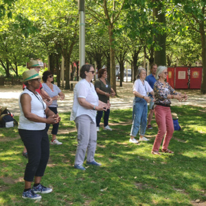Une séance de tai-chi Une séance de tai-chi