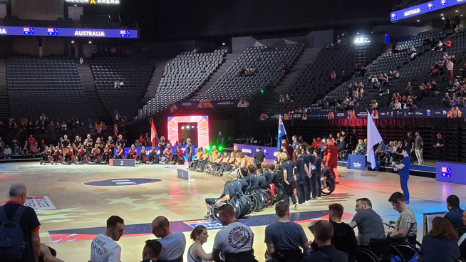 DÉCOUVERTE : LE RUGBY FAUTEUIL DÉCOUVERTE : LE RUGBY FAUTEUIL