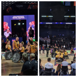 DÉCOUVERTE : LE RUGBY FAUTEUIL DÉCOUVERTE : LE RUGBY FAUTEUIL