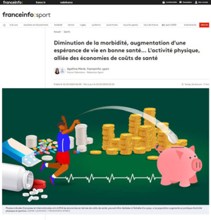 L’ACTIVITÉ PHYSIQUE, ALLIÉE DES ÉCONOMIES L’ACTIVITÉ PHYSIQUE, ALLIÉE DES ÉCONOMIES