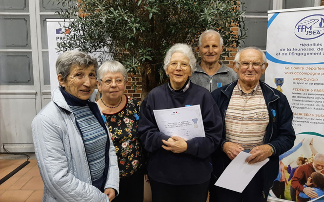DES RETRAITÉS SPORTIFS RECOMPENSÉS DANS L’ALLIER DES RETRAITÉS SPORTIFS RECOMPENSÉS DANS L’ALLIER
