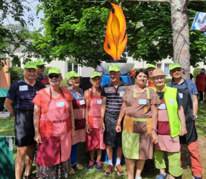 L'équipe des 10 bénévoles de la RST L'équipe des 10 bénévoles de la RST