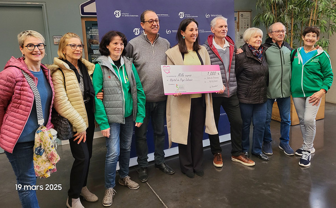 LA RS SALONAISE SE MOBILISE POUR LE MAMMOGRAPHE LA RS SALONAISE SE MOBILISE POUR LE MAMMOGRAPHE