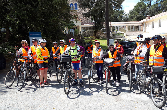 DES VENDÉENS EN SÉJOUR CYCLISTE