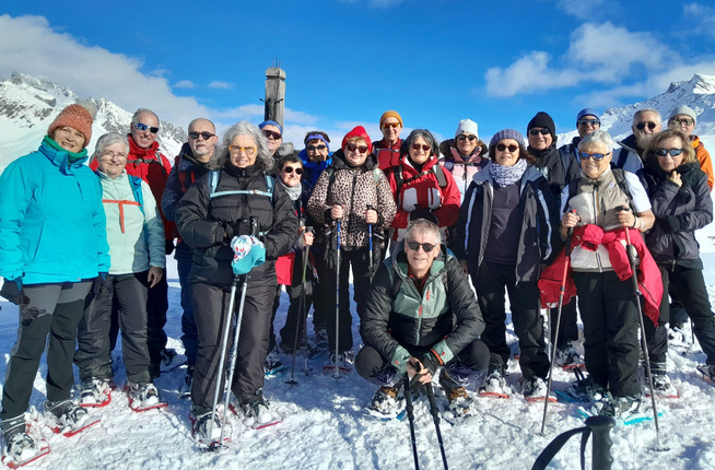 DES GARDOIS EN SÉJOUR RAQUETTES