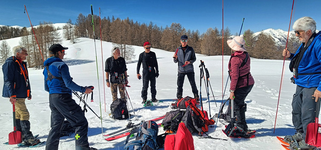 STAGE NEIGE POUR LES ANIMATEURS DU CODERS 06
