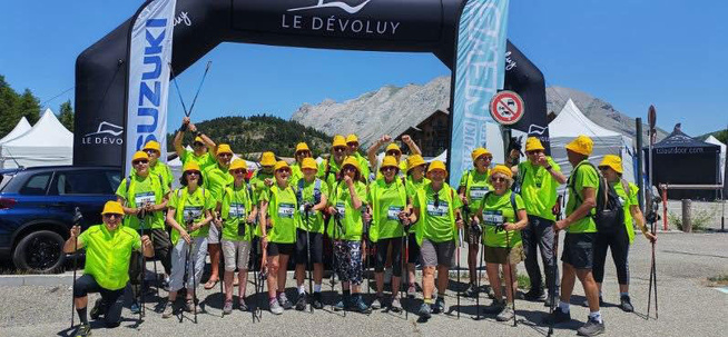 DE SALON À L’EURO NORDICWALKING DU DÉVOLUY
