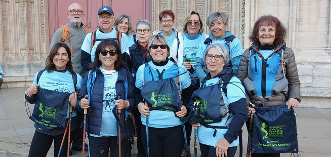 DES ISÉROIS AU NORDIC WALKIN LYON