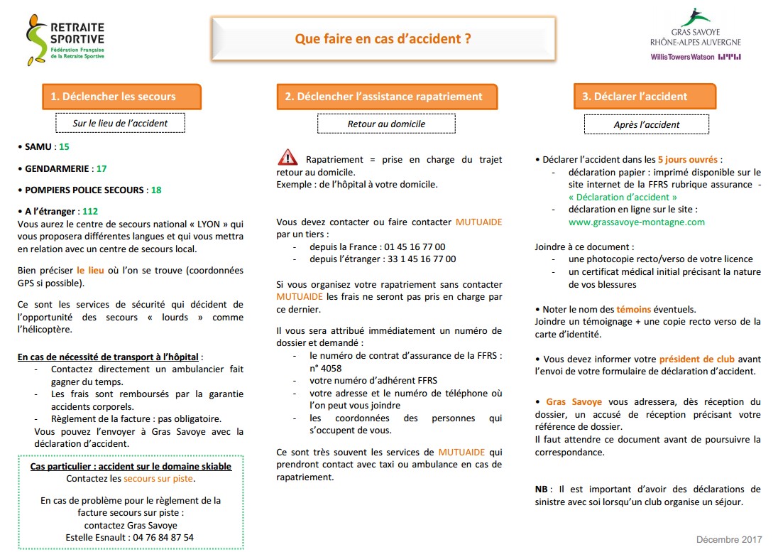 Accident en montagne : conseils
