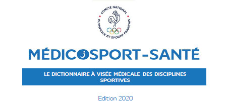 LE MÉDICOSPORT-SANTÉ, ÉDITION 2020