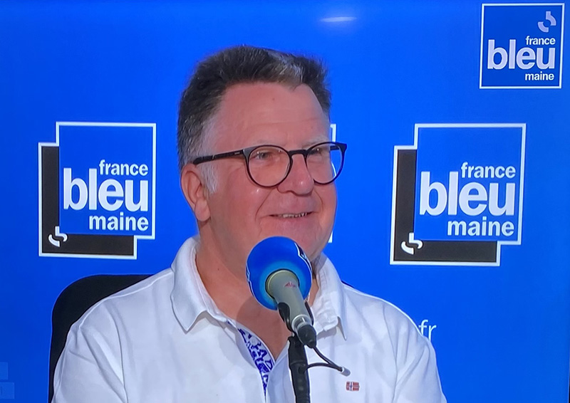 JEAN-LUC DOURNEL INVITÉ DE FRANCE BLEU MAINE