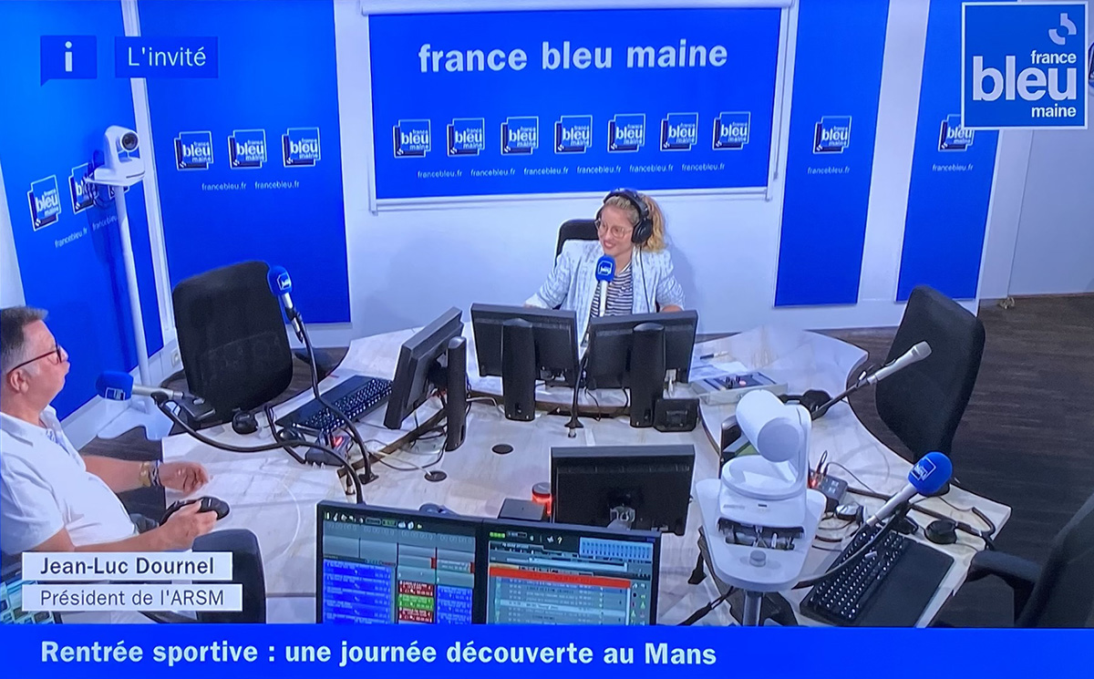 JEAN-LUC DOURNEL INVITÉ DE FRANCE BLEU MAINE