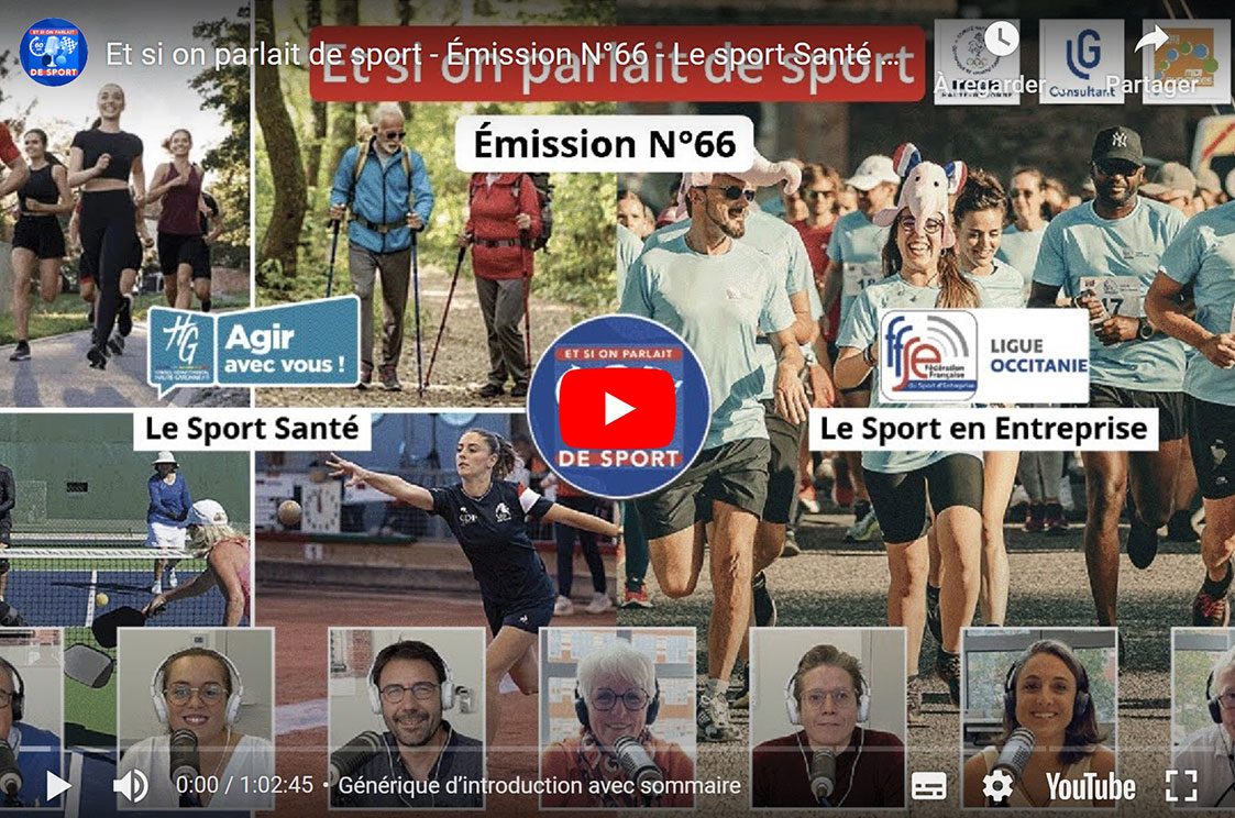 LE SPORT SANTÉ À L’ANTENNE LE SPORT SANTÉ À L’ANTENNE