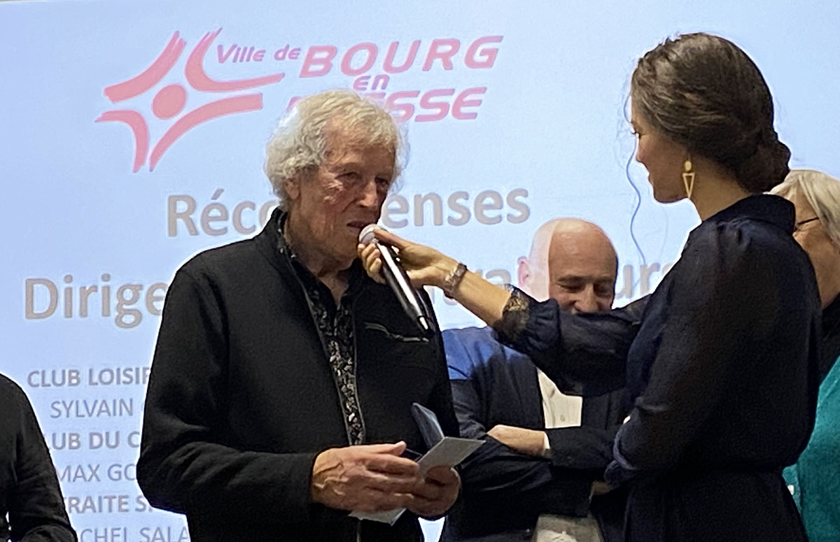 BOURG-EN-BRESSE : MICHEL SALA SUR LE PODIUM