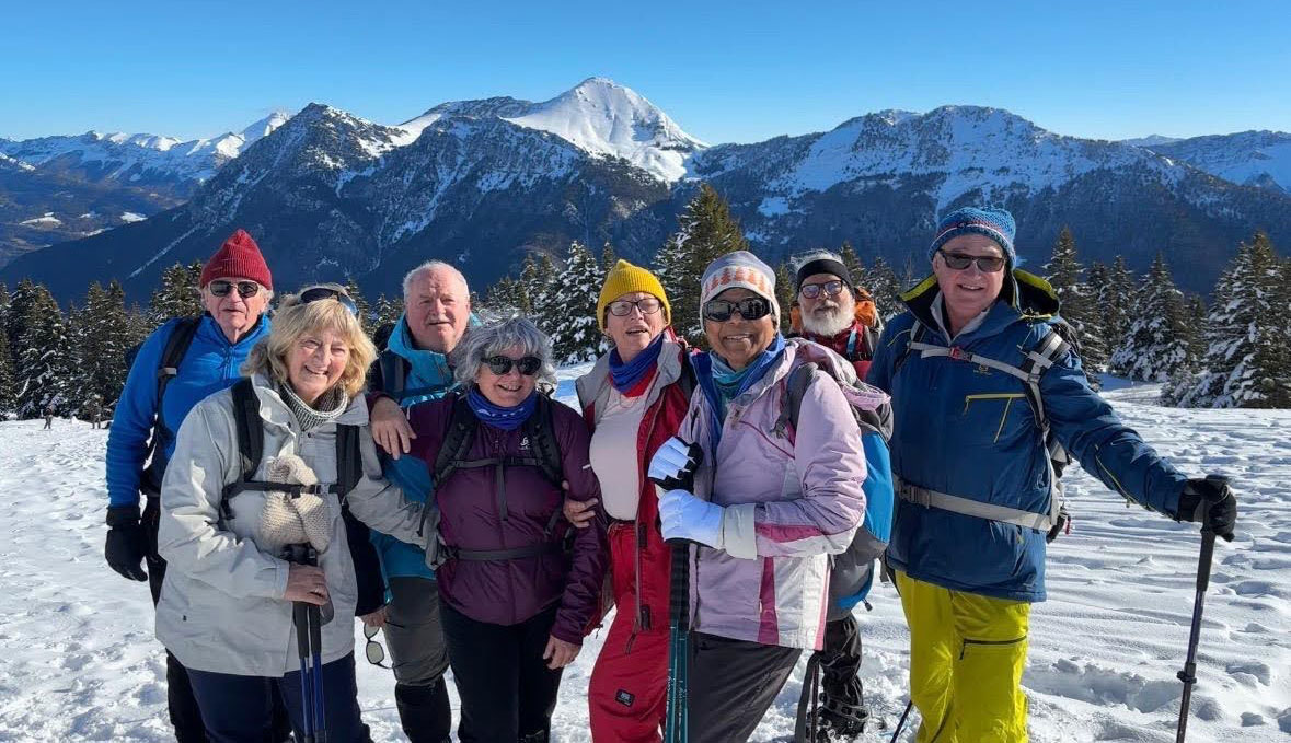 LES ADHÉRENTS DU CSA EN SORTIE RAQUETTES