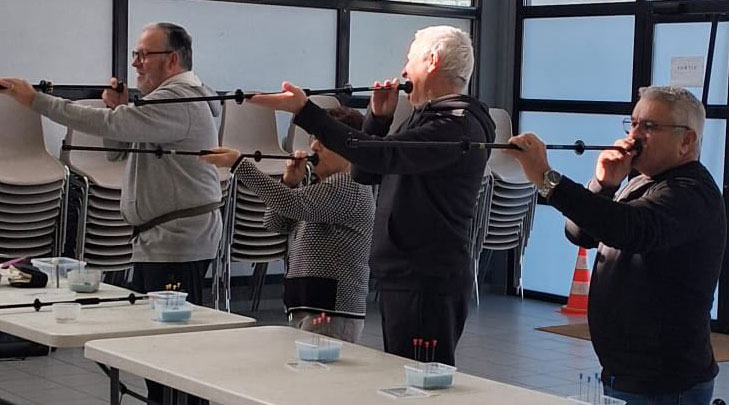 SARBACANE À LA RETRAITE SPORTIVE SALONAISE