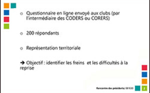 ENQUȆTE INTERNE : DIFFICILE REPRISE DES ACTIVITÉS