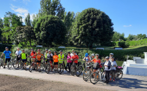 Événement cycliste sur le Marais poitevin