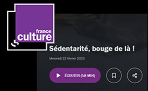 PODCAST : SÉDENTARITÉ, BOUGE DE LÀ !