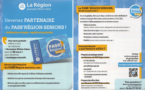 CORERS AURA : PARTENAIRE DU PASS’RÉGION SENIORS