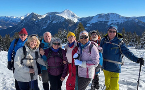 LES ADHÉRENTS DU CSA EN SORTIE RAQUETTES