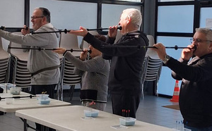 SARBACANE À LA RETRAITE SPORTIVE SALONAISE